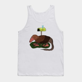 pangolin by mail box Tank Top